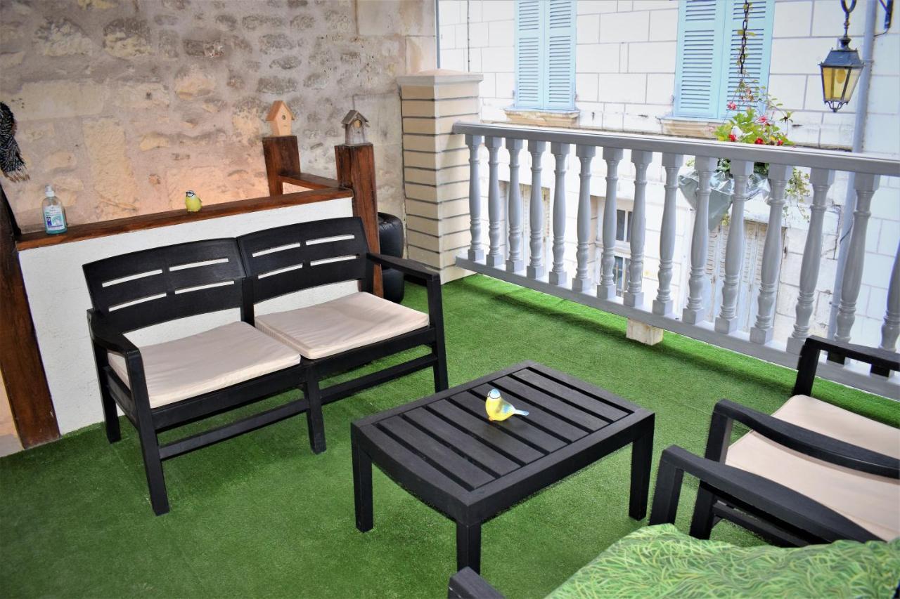 Gite Le Nid Des Zoo Zio, 5Mn Beauval, Appartement Terrasse Centre-Ville 圣艾尼昂 外观 照片
